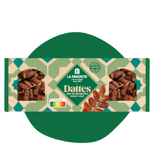 Dattes branchées